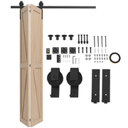 Kit per porte scorrevoli pieghevoli ¨C zephmum ¨C 152,5 cm