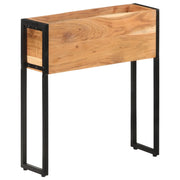 Fioriera 60x20x68 cm in Legno Massello di Acacia