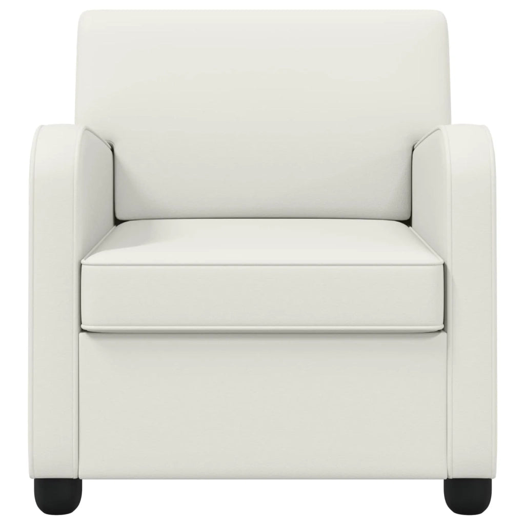 Poltrona Bianco Similpelle 42043434