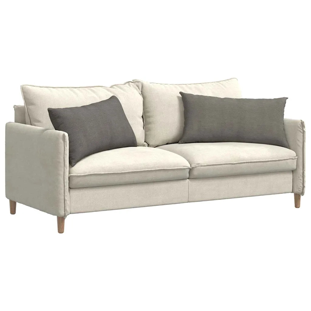 Cuscini da Divano 2 pcs Grigio chiaro 80 x 40 cm