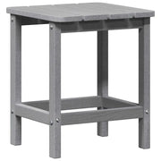 Tavolino da Giardino | Tavolo laterale Grigio chiaro 38 x 38 x 46 cm Polietilene