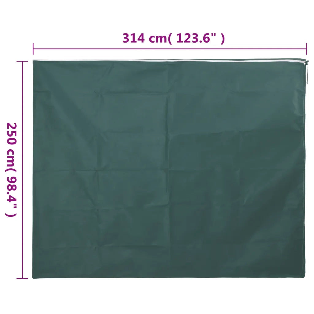 Coperture con Cerniera per Piante 4 pz 70 g/m2 3,14x2,5 m CFW3467699