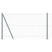Recinzione da Giardino | Recinzione con Posto Verde 1,2 x 10 m Acciaio e PVC