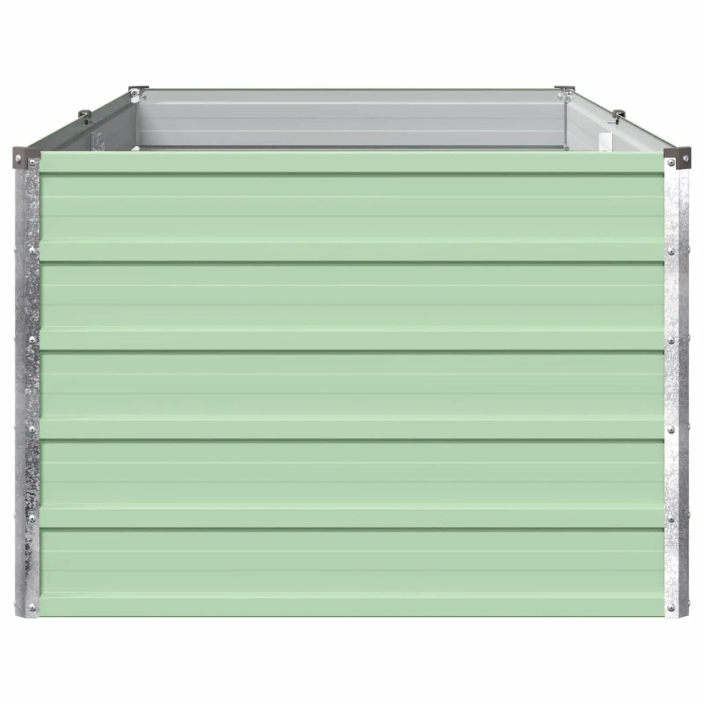 Letto rialzato da giardino Verde Pastello 160 x 80 x 55 cm 8006404