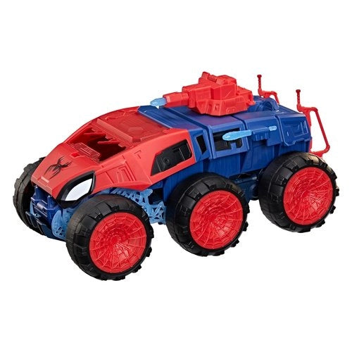 Playset personaggio hasbro g34395lo spiderman carro armato 2 in 1 supe