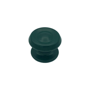 Pomolo fisso per porta SAGUATTI 876/80SAB in alluminio verde opaco