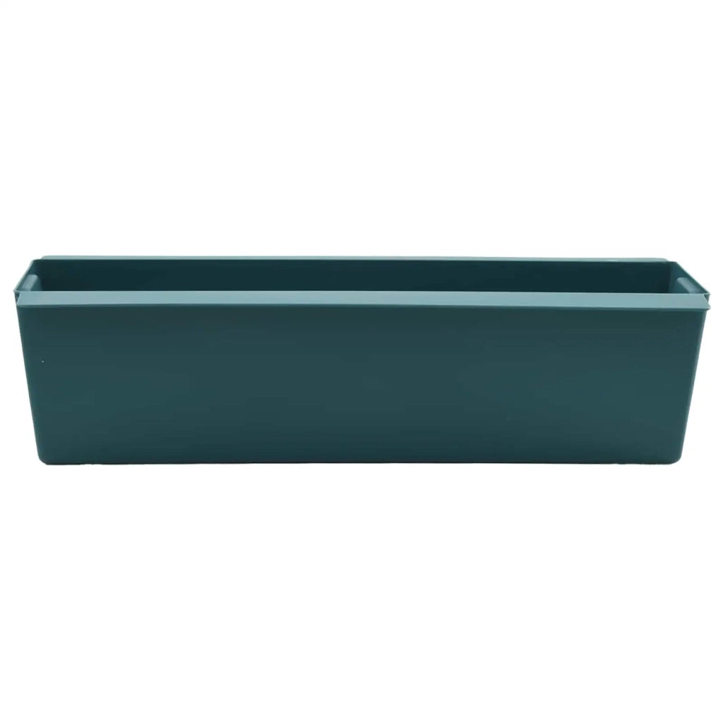 Fioriere | Cassetta per fiori | Vaso per Euro pallet 24 pz Verde 36 x 13,5 x 9,5 cm