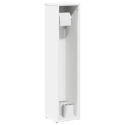 Mobile da Bagno con Portarotolo Bianco 20,5x20x90 cm