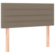 Testiera | Testata Tortora 90x5x78/88 cm in Tessuto