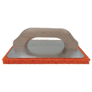 Frattone base alluminio manico l egno spugna arancio 07x38 b07r5y