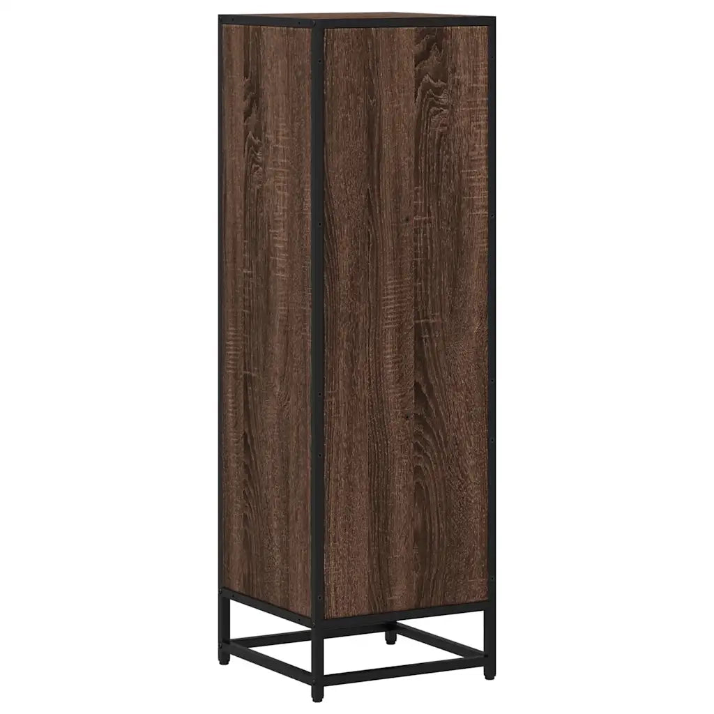 vidaXL Libreria Rovere Marrone 33,5x33x107,5 cm in Legno Multistrato