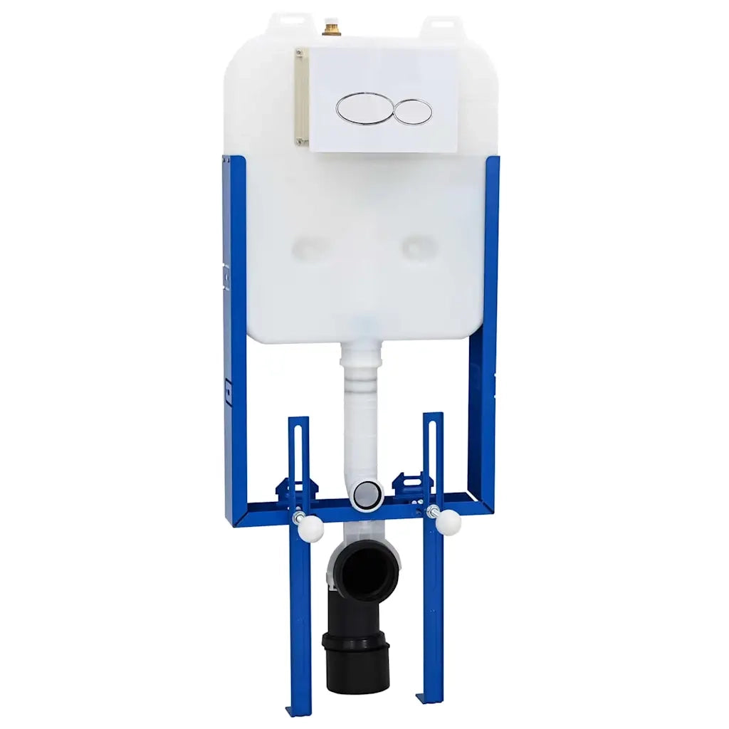 Telaio del Cistern Bianco 50 x 8 x 131 cm Acciaio CFW3950031