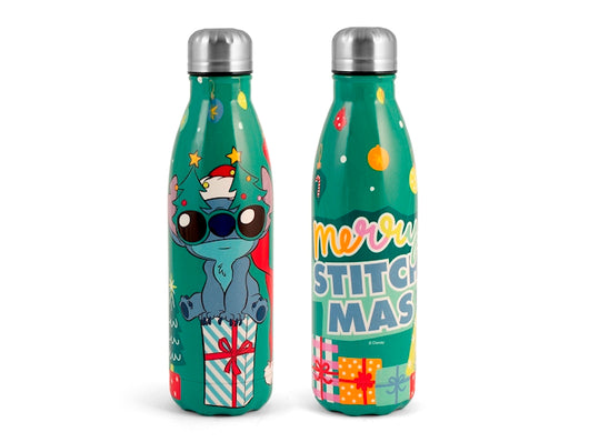 Bottiglia termica stitch xmas verde lt 0,5