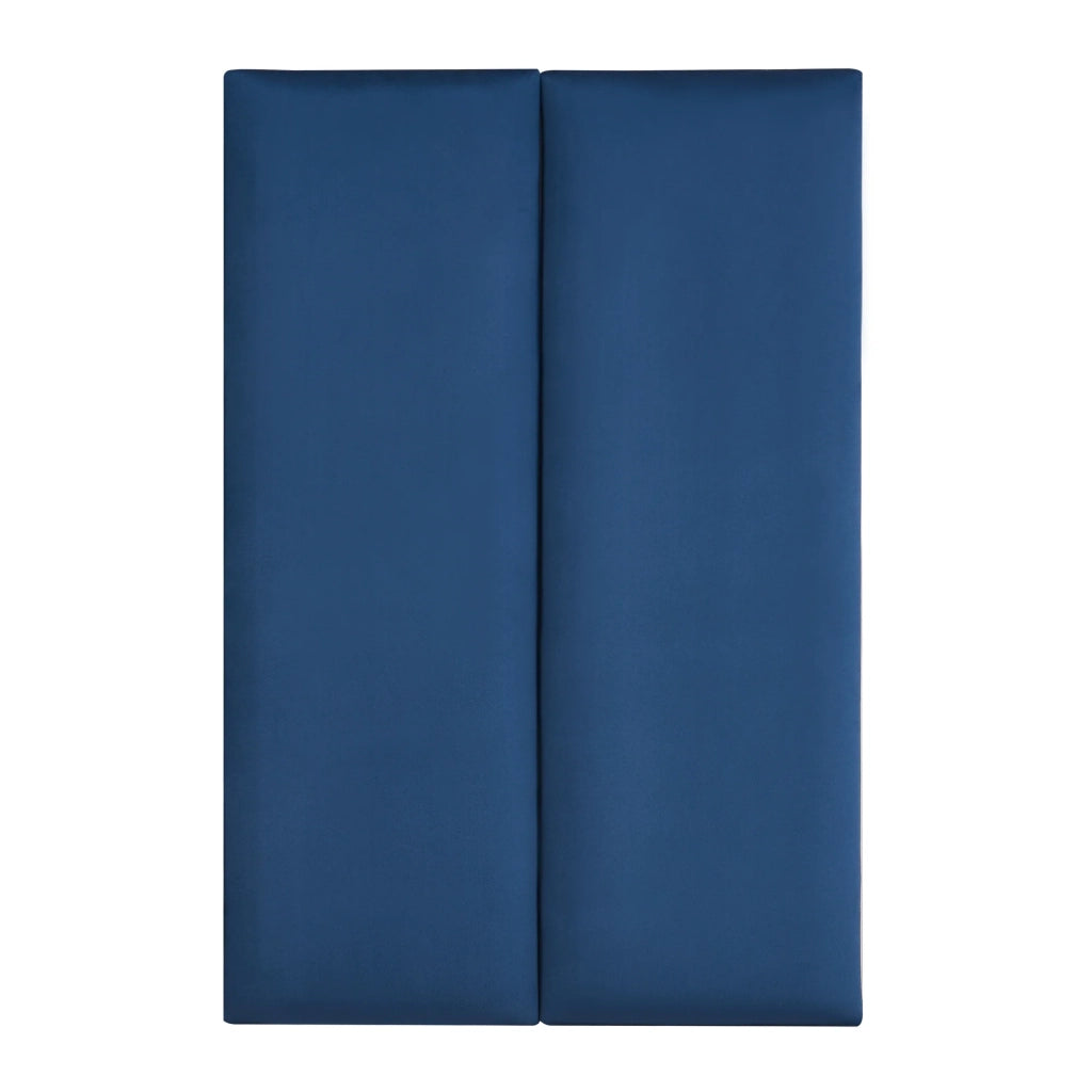 Set di 2 cuscini da parete in velluto 90 x 30 cm blu navy 03_0010582