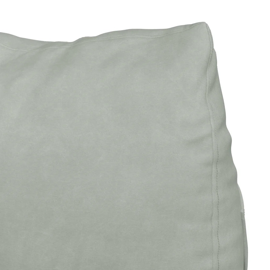 Cuscino per Schiena | Cuscino dorsale Grigio chiaro 45 x 20 x 35 cm