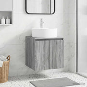 Mobile Lavabo da Parete Sonoma grigio 49,5 x 44,5 x 65 cm 890438