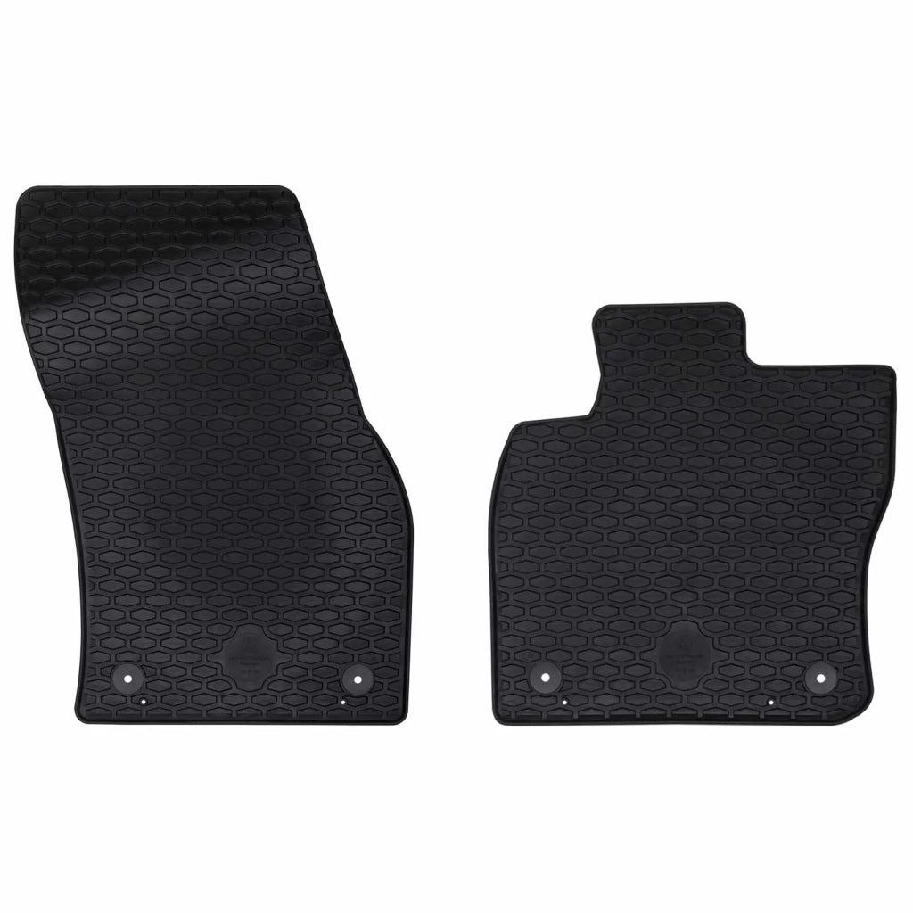 Tappetino per Auto 2 pz Nero adatto per VW CADDY 2020- Gomma CFW9094955