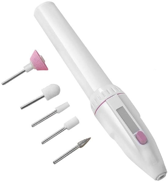 Set di manicure elettrico 5 in 1 - 5-in-1 - Codice prodotto: - 5-in-1 - Modello: - 5-in-1 - Capacità batteria: - Batteria: - Peso: - Dimensioni: - Materiali: - Temperatura di lavoro: - Velocità: - Potenza: - Garanzia: -