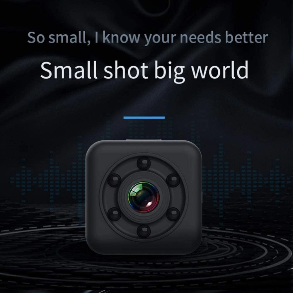 Trade Shop - Mini Camera Impermeabile Hd Wireless Foto Video Portatile Multifunzionale Q-s299 -
