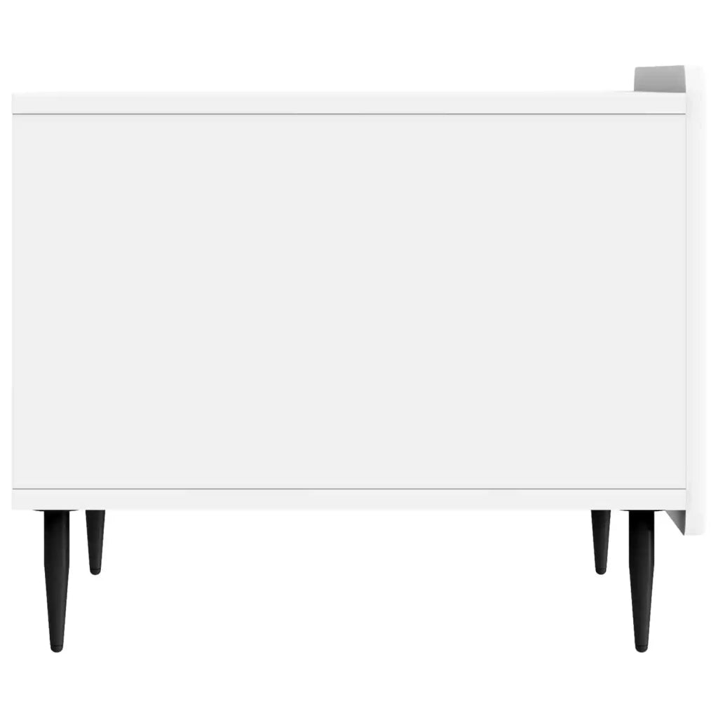 Tavolino da salotto Bianco 49 x 50 x 42 cm Legno ingegnerizzato 894505