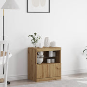 Mobile con luci LED Rovere Artigianale 60x37x67 cm