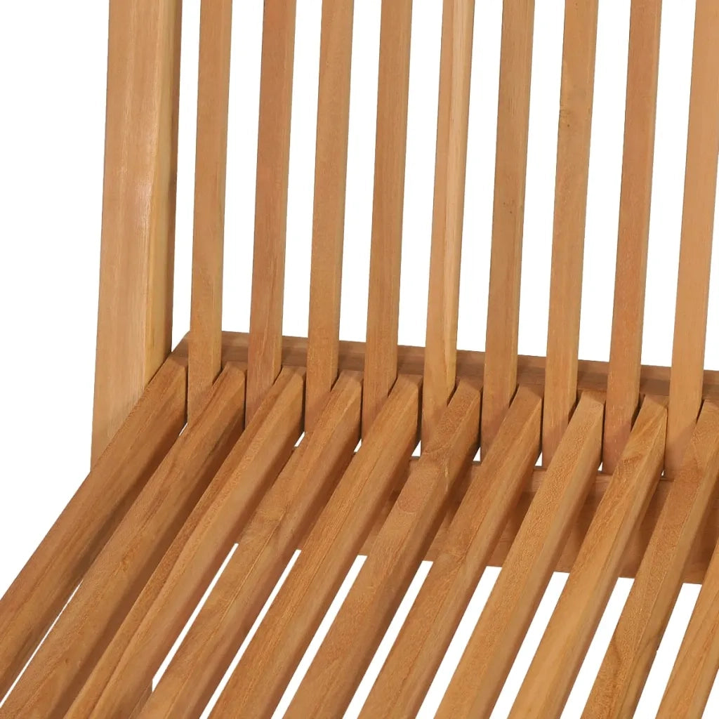 Set da Pranzo da Giardino 5 pz in Legno Massello di Teak 3059601