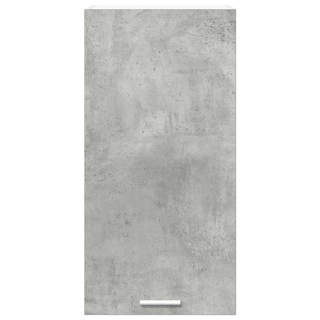 Armadio pensile Grigio Cemento e Bianco 40 x 31 x 80 cm 884261