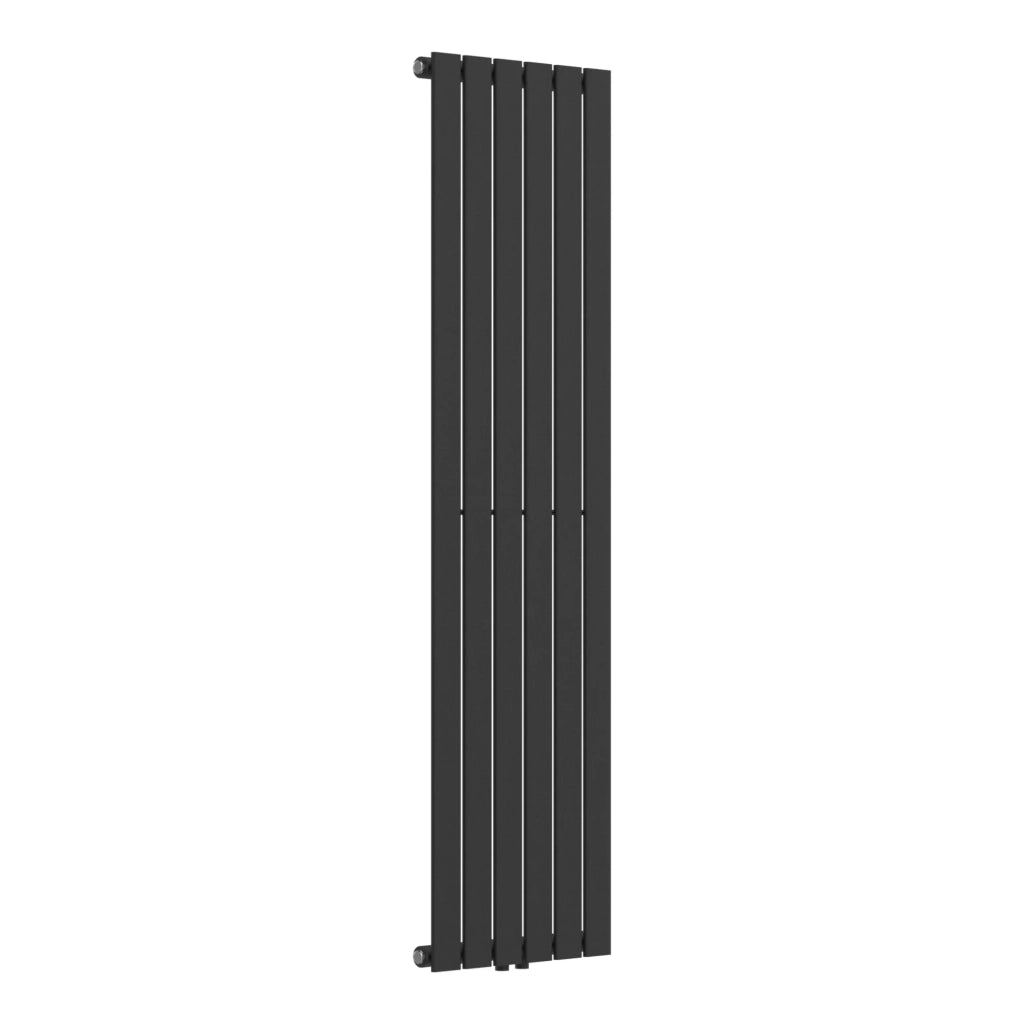Radiatore a pannello piatto 790 watt acciaio 160 x 45 cm nero 03_0010465
