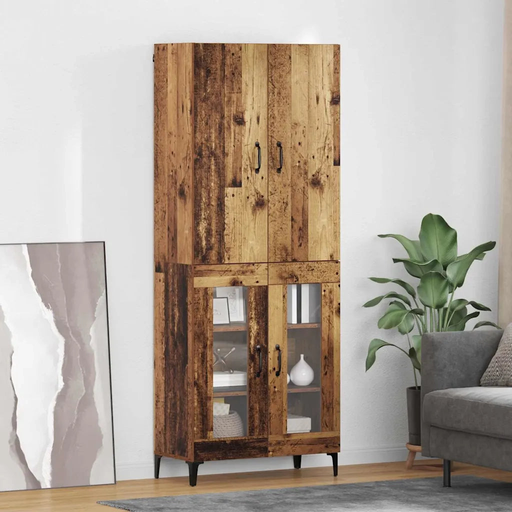 Credenza Legno vecchio 69,5 x 34 x 180 cm Legno multistrato