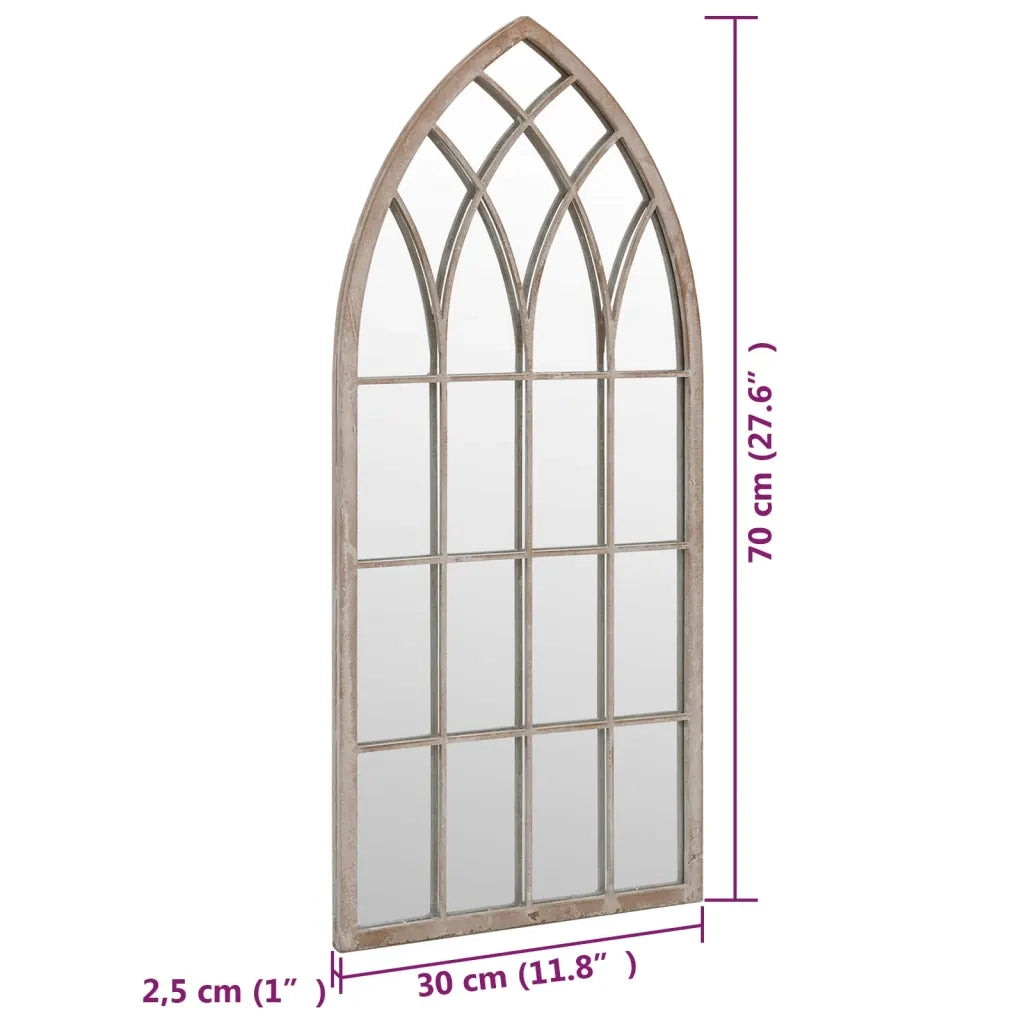 Specchio Sabbia 70x30 cm Ferro per Uso Interno 3093513