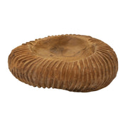 Set Tasche Garit In Teak Riciclato cm ø 32x11 (pezzi Unici - Non Ripiani In Serie)