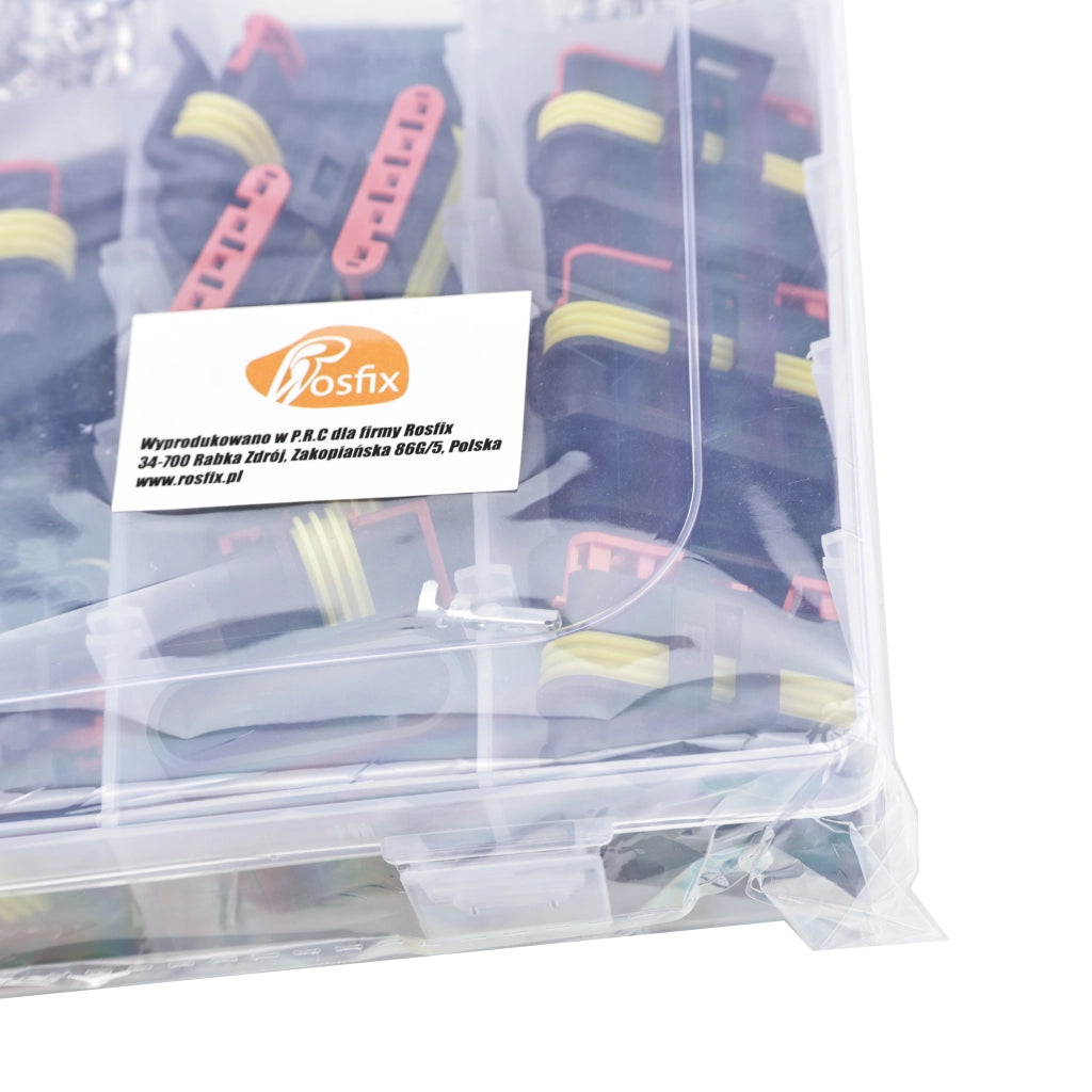 Set di Connettori Elettrici Ermetici – 1004 Pezzi | Alta Qualità, IP67, Poliamide 6.6