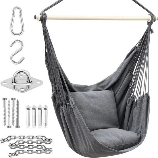 Hangamaca Sedile Relax Swing - Comfortevole e Sostenibile - Cotone