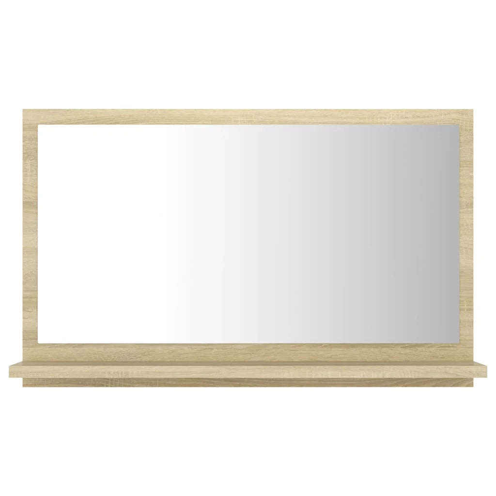 Specchio da bagno 60x10,5x37 cm truciolare beige 02_0006923