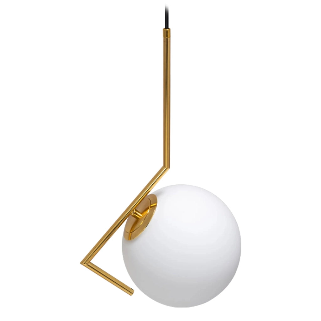 Lampada Da Soffitto Pensile Moderno Oro Di Vetro APP429-1CP