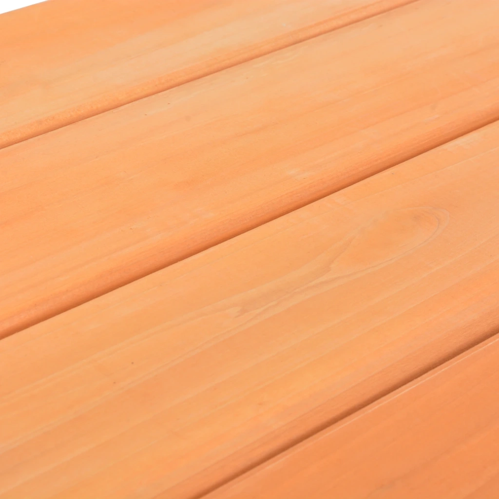 Tavolo e Panche da Picnic 89x79x50 cm Legno Massello di Abete CFW2792197