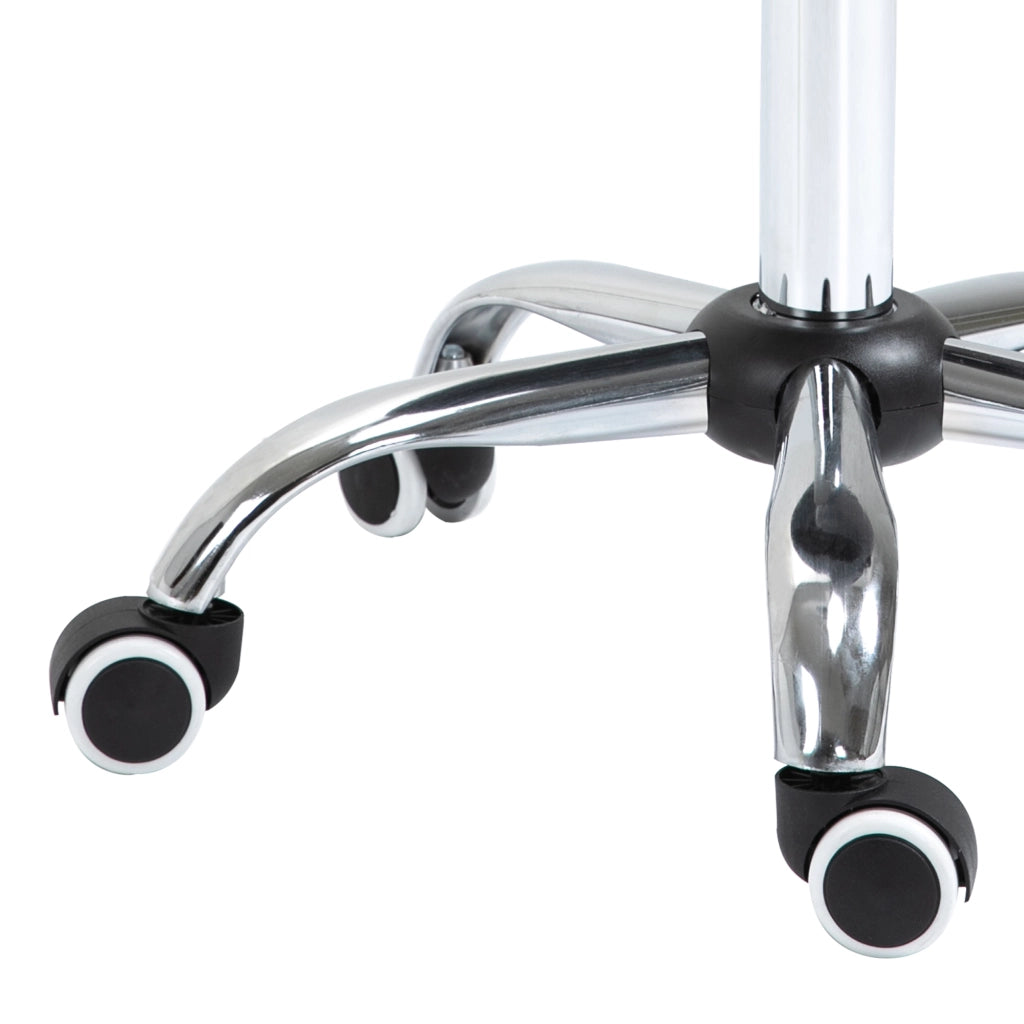 Sgabello da Massaggio con Rotelle Regolabile ¨C Zephmum ¨C Grigio 49-61cm
