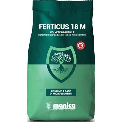 CONCIME POLVERE FERTICUS 18 M MANICA - CF=KG 1- 20 confezioni
