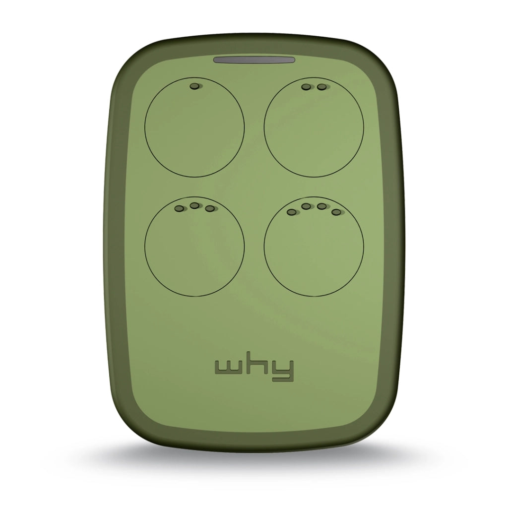 TELECOMANDO RADIOCOMANDO TRASMETTITORE SICE WHY EVO OLIVE GREEN FISSO / ROLLING CODE
