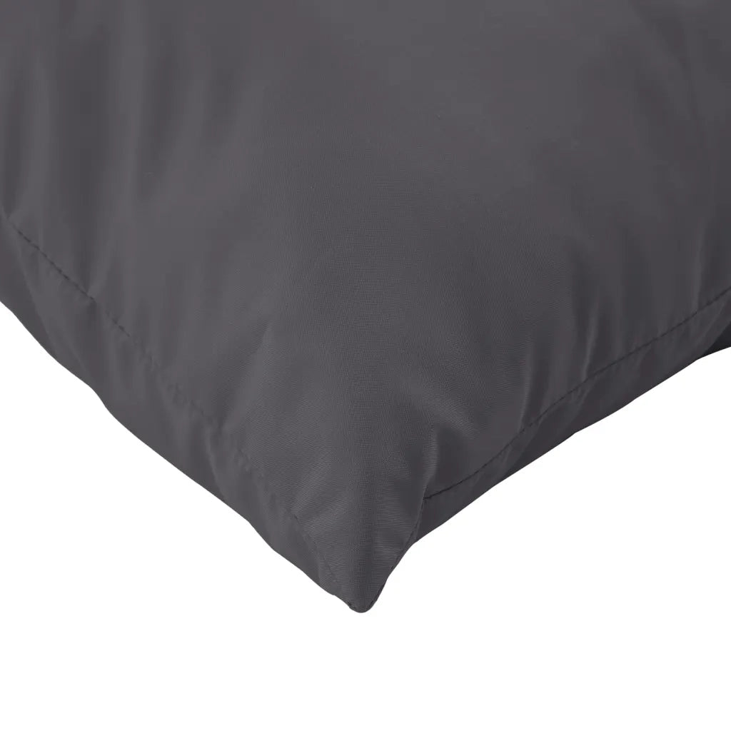 Cuscini per Divano 4 pz-Set di 4 Cuscini per Sofa Antracite 50x50 cm in Tessuto