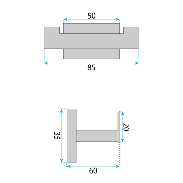 Portasciugamano Da Bagno Oste 205 Gold