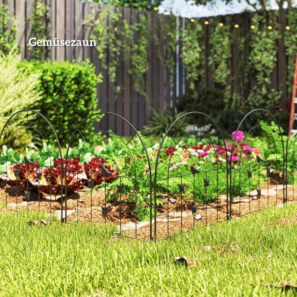 Recinto da Giardino ¨C zephmum ¨C 300x70 cm Nero Acciaio