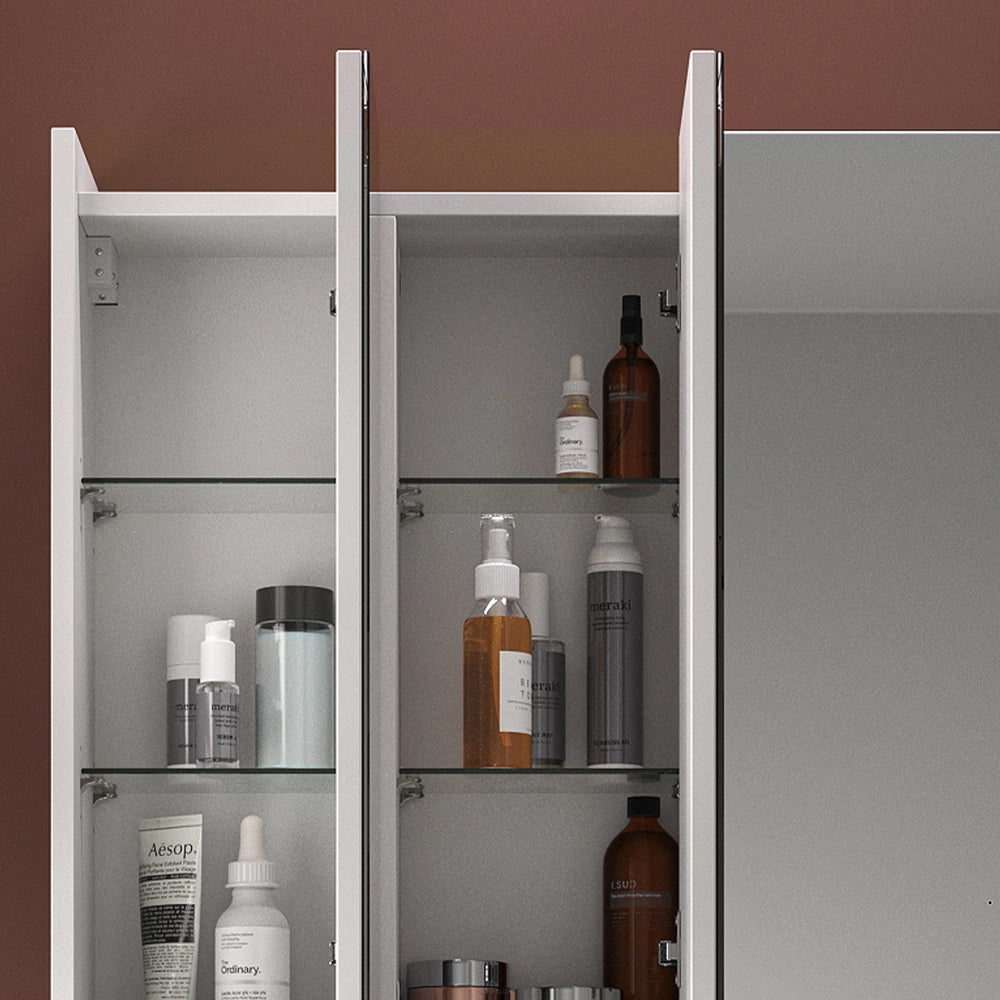 Vicco Specchio contenitore bagno Bianco 67.4 x 68 cm