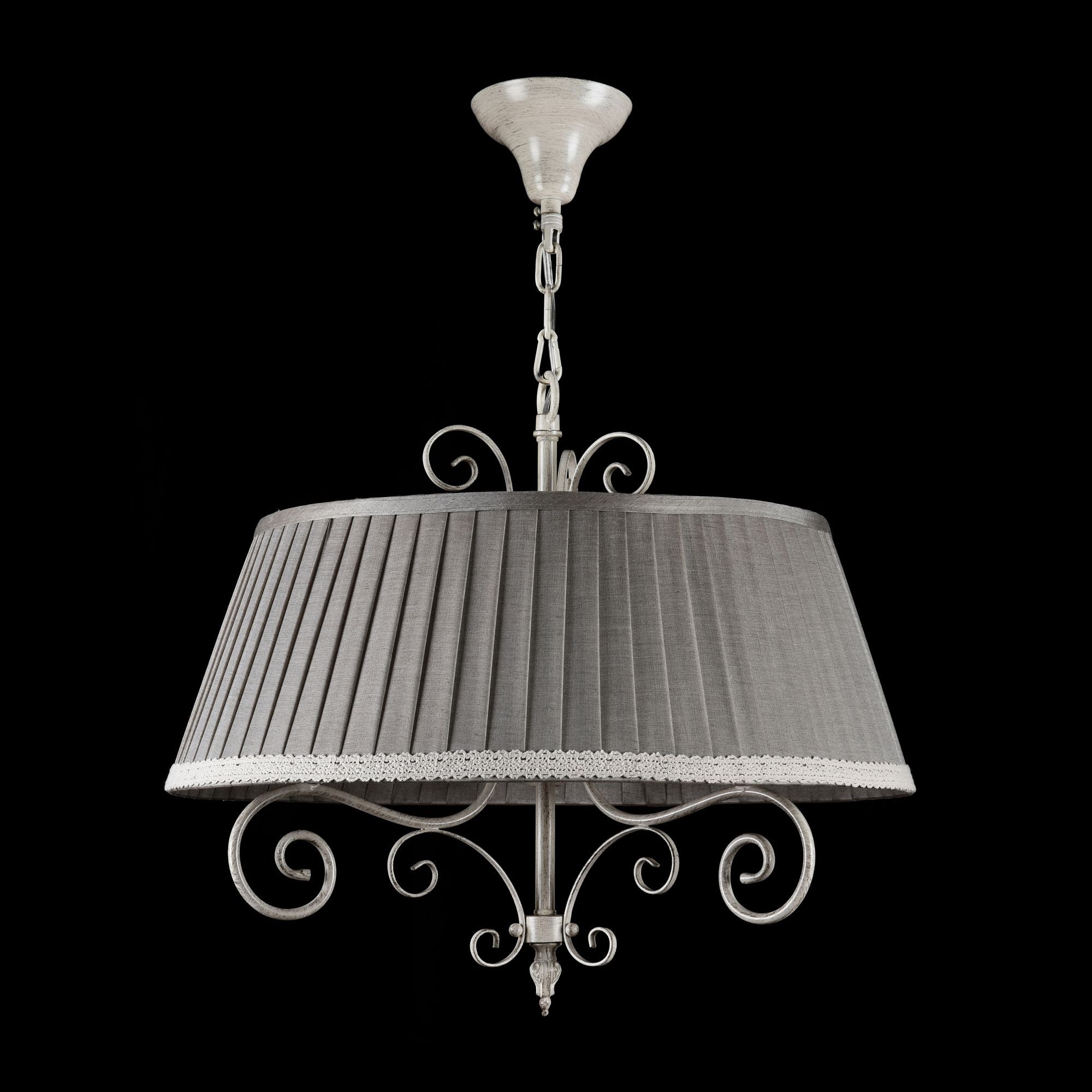 Lampadario Elegant in Metallo Felicita Beige