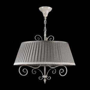 Lampadario Elegant in Metallo Felicita Beige