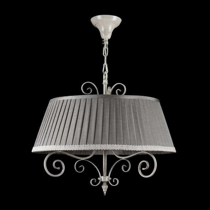 Lampadario Elegant in Metallo Felicita Beige