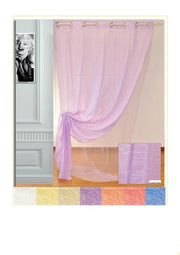 Tenda Arredamento Casa per interni lora doppia 140 x 280 cm Vari Colori