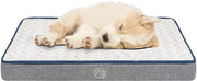 Cuscino per cani piccoli, lavabile, letto per cani impermeabile, dimensioni S 60x45x7,5cm, materasso per cani con copertura rimovibile per gabbia per cani, cuscino di supporto per gatti e cani piccoli