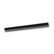 CORNICE PER PARATI 4,5X14 LISCIA 200 CM NERO- 25,0 pz