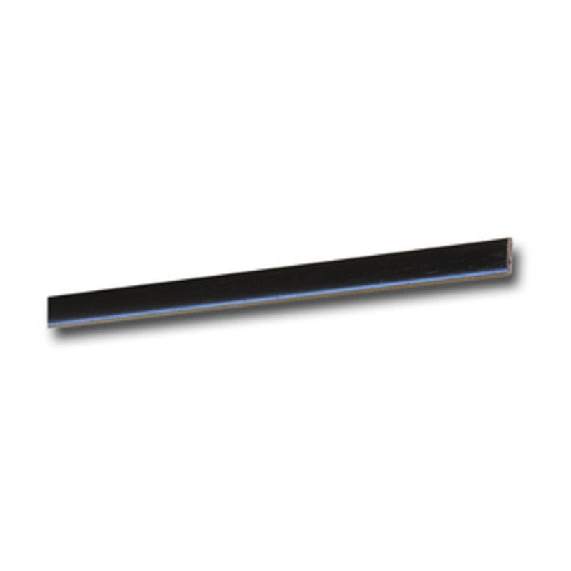 CORNICE PER PARATI 4,5X14 LISCIA 200 CM NERO- 25,0 pz